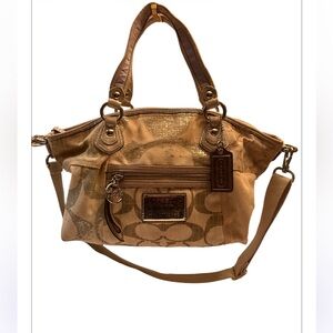 Coach Poppy Signature Satchel 16732